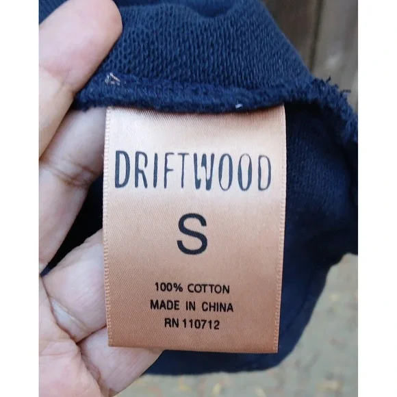 Driftwood Layla‎ Embroidered Peacock Floral Tunic Sweatshirt Dress Women's S - Picture 4 of 10